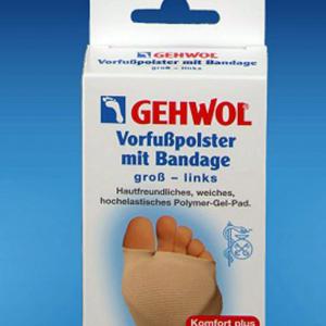 Gehwol Talppárnavédő bandázzsal balos nagy 1db/doboz