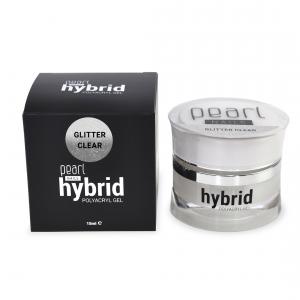 Hybrid PolyAcryl Gel Glitter Clear 15ml