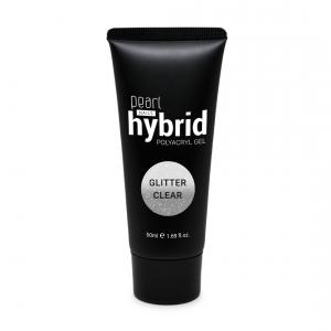 Hybrid PolyAcryl Gel Glitter Clear 50ml