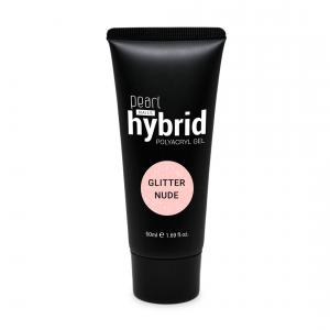 Hybrid PolyAcryl Gel Glitter Nude 50ml