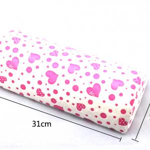 Kéztámasz, frottír szivecskés