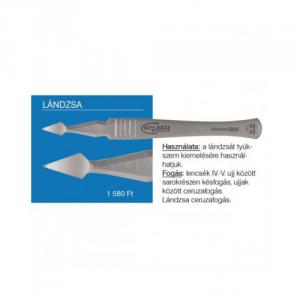 Lándzsa rozsdamentes