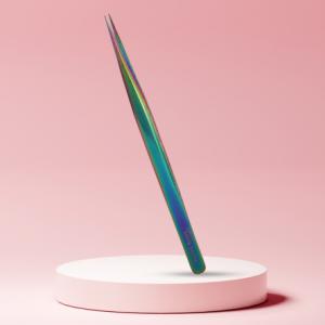 Long Lashes Pro Slim egyenes csipesz- Multicolor