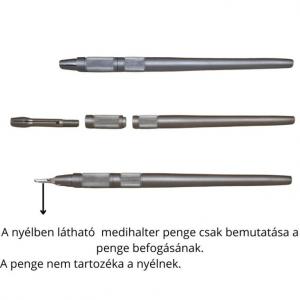 Medihalter szikenyél Paramount hengeres