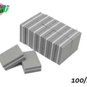 Mini buffer kocka Szürke 100/180 10 db/csomag