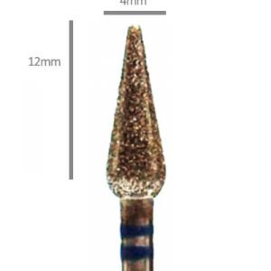 Pedi Planet gyémánt fréz csepp (közepes) (PP5861)