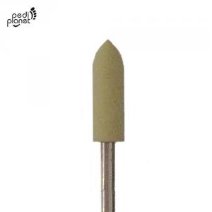 Pedi Planet keskeny gumi köröm polirozó fej sárga/finom (PP5715)