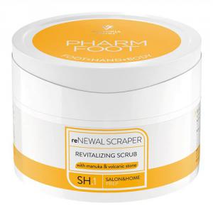Pharm Foot - reNEWAL Scraper 200g (mézes és vulkanikus kő peeling)