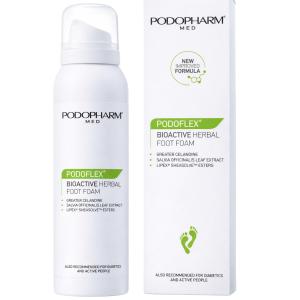 PODOFLEX® Bioaktív gyógynövényes lábhab 125ml (vírusos szemölcs kezelése)