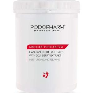 PodoPharm MANICURE PEDICURE SPA Kéz- és lábfürdősó goji bogyó kivonattal 1400g