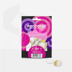 Staleks Pododisc LÁGYÍTOTT csiszolókorong 20MM #240-es erősség 50db/csomag
