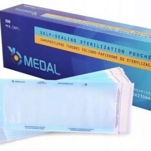 Sterilizáló tasak 90x230mm 200db/doboz