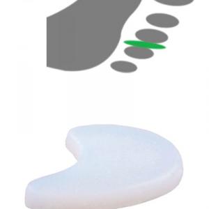 Szilikon tehermentesítő lábujj elválasztó 2db/csomag pp6011