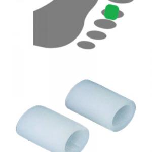 Szilikon tehermentesítő lábujjgyűrű S/M méret 2db/csomag pp6007