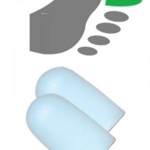 Szilikon tehermentesítő lábujjkupak L/XL méret 2db/csomag