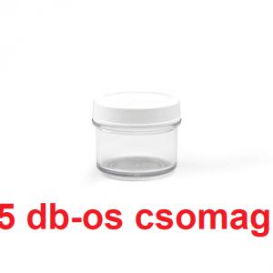 Tégely átlátszó 10 ml 5db/csomag