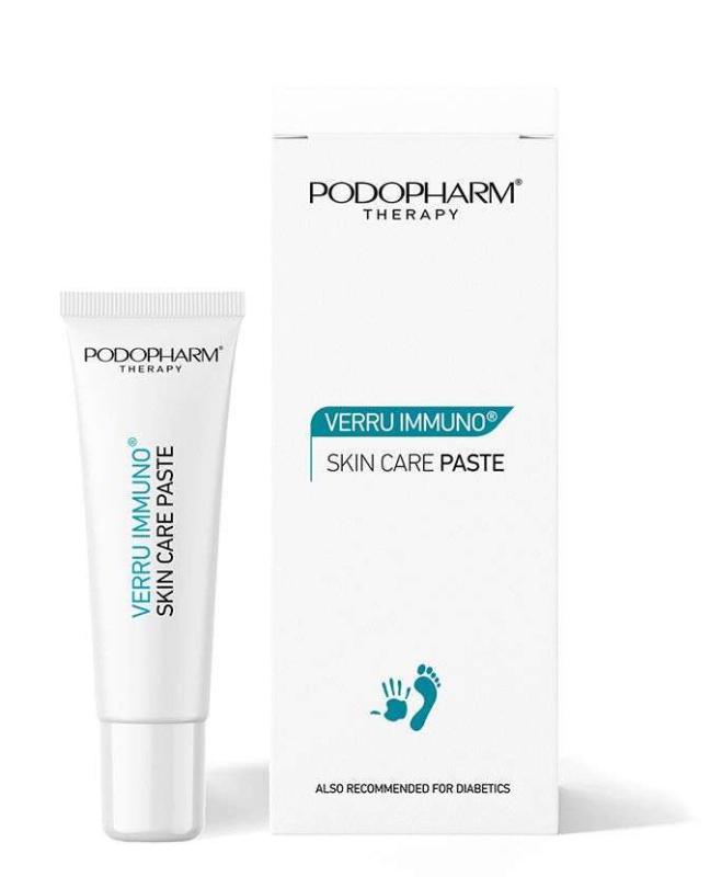 VERRU IMMUNO® Bőrápoló paszta 12ml (vírusos szemölcs, ajakherpesz  kezelése)