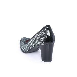 BIOECO 5137 FEKETE-EZÜST NŐI CIPŐ