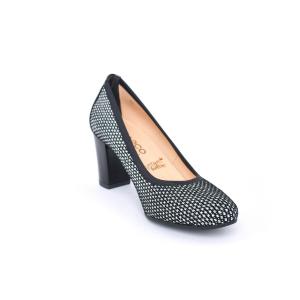 BIOECO 5137 FEKETE-EZÜST NŐI CIPŐ