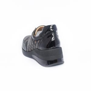 OLIVIA 3091 FEKETE-BRONZ SNEAKER