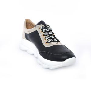 OLIVIA AN904 FEKETE-ARANY SNEAKER