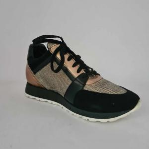 SIMEN 2808A FEKETE-ARANY SNEAKER