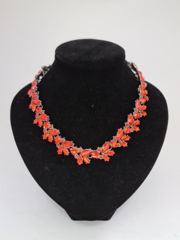 FASHION JEWELRY PIROS NYAKLÁNC