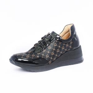 OLIVIA 3091 FEKETE-BRONZ SNEAKER