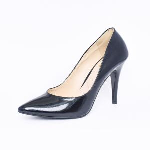 OLIVIA C-100 FEKETE LAKKBŐR