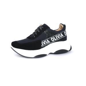 OLIVIA DTE2091 FEKETE-FEHÉR SNEAKER