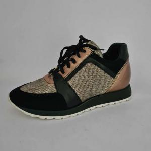SIMEN 2808A FEKETE-ARANY SNEAKER