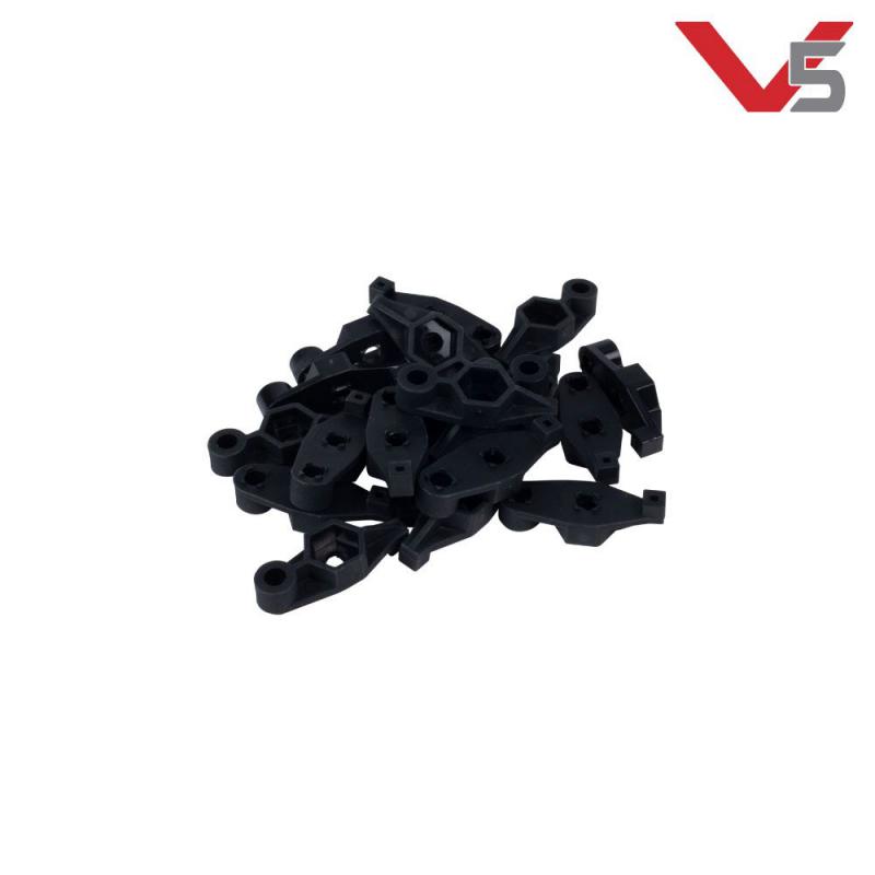 1-Post Hex Nut Retainer w/ Bearing Flat (10-pack)