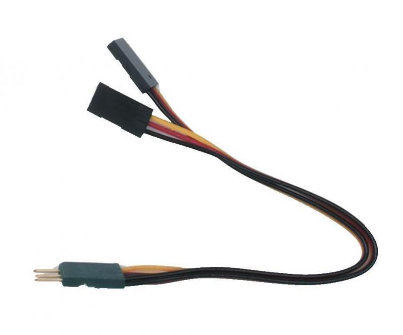 3-Wire "Y"-Cable 6" (2-pack)