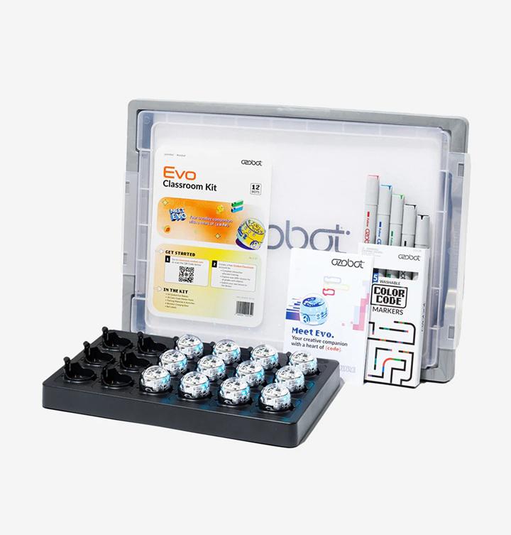 Ozobot Evo Classroom Kit, 12-pack