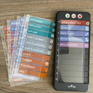 VEX 123 Programming Cards (50 pack) - English