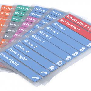 VEX 123 Programozó kártya (50db/szett) - English