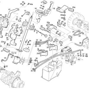 04/01 HYDROSTATIC STEERING WITH LINES