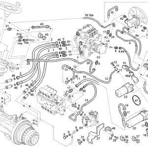 07/03 OIL FILTER AND LINES FOR HYD.