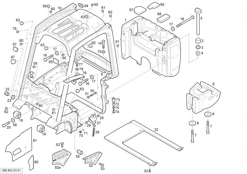 03/01 CHASSIS AND COUNTERWEIGHT
