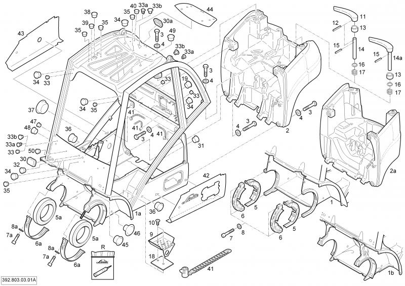 03/01 CHASSIS AND COUNTERWEIGHT