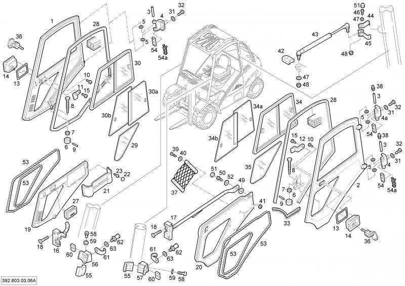 03/19 DRIVERS CAB - DOORS =>| 09/2003