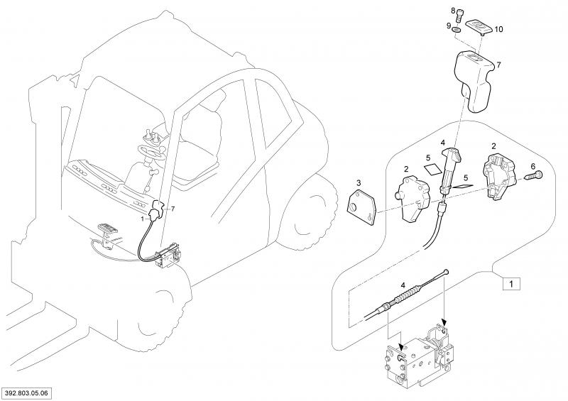 05/02 PARKING BRAKE =>| H2X393W03941