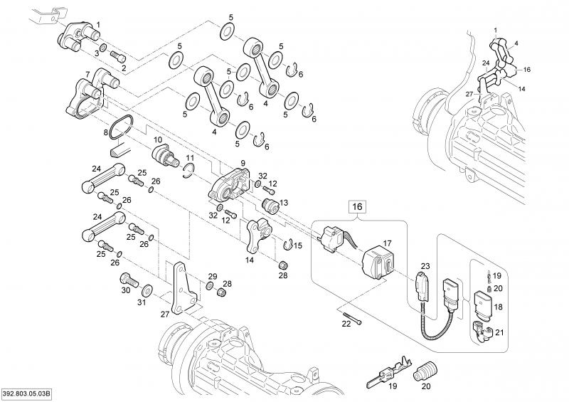 05/05A TILT ANGLE SENSOR H2X392Z00104 |=>