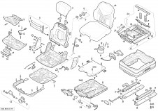 03/09 DRIVER SEAT AIR-SUSPENDED GRAMMER