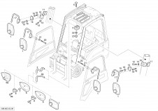 03/12 DRIVERS CAB REAR-VIEW MIRROR