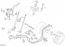 04/01A HYDROSTATIC STEERING WITH LINES H2X393W03942 |=>| H2X393A00033