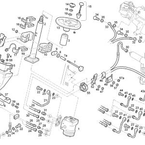 04/03 HYDROSTATIC STEERING WITH LINES