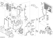 07/04 OIL TANK WITH LINES