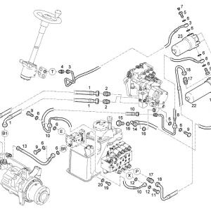 07/05 OIL FILTER AND LINES FOR HYD.