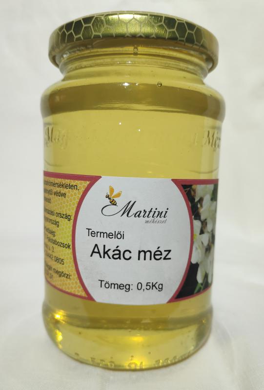 Akác méz (0,5 kg)